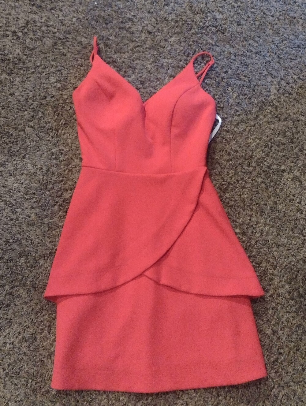 New! B. Darlin Red Peta Minil Dress